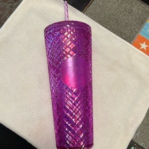 Pink Starbucks tumbler 24oz